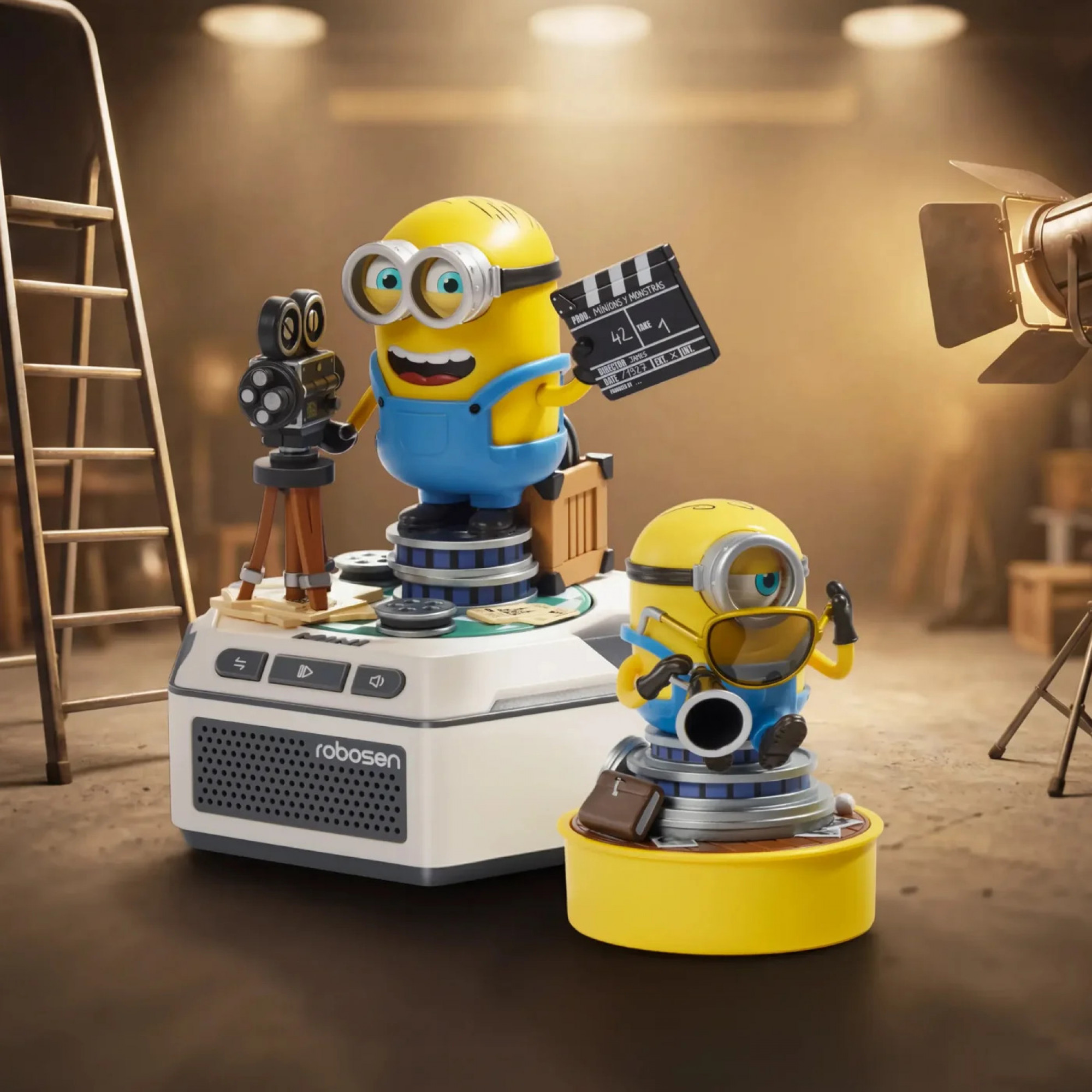 Умные коллекционные мини-роботы MINI Robot - Minions & Monsters James & Henry Collectible Robots